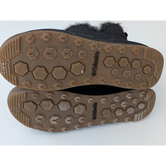 Columbia Minx Slip V Omni-Heat Waterproof Snow Boots Black Size 9 - Picture 7 of 10